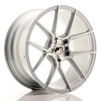 JR Wheels JR30 18x8,5 ET20-40 Silver Machined Face