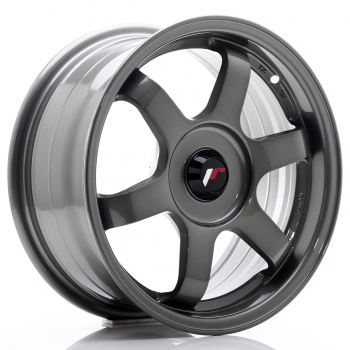 JR Wheels JR3 15x7 ET35-42 Gun Metal