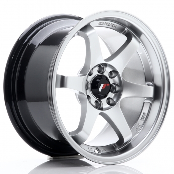JR Wheels JR3 15x8 ET25 4x100+108 Hyper Silver