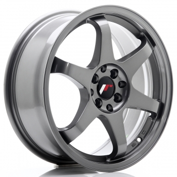 JR Wheels JR3 17x7 ET25 4x100+108 Gun Metal