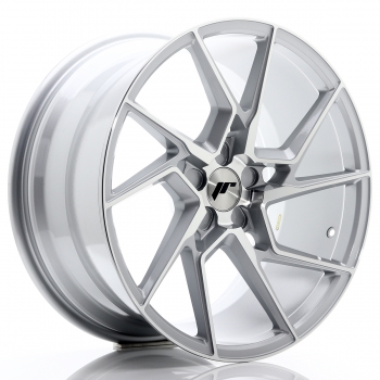 JR Wheels JR33 19x9,5 ET20-45 Silver Machined Face
