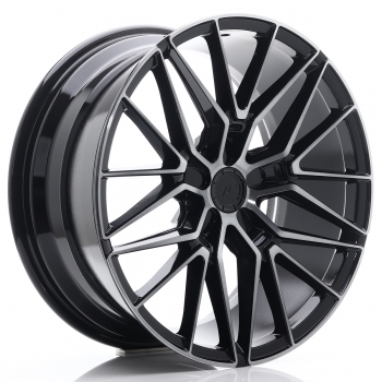 JR Wheels JR38 19x8,5 ET20-45 Black Brushed Tinted Face