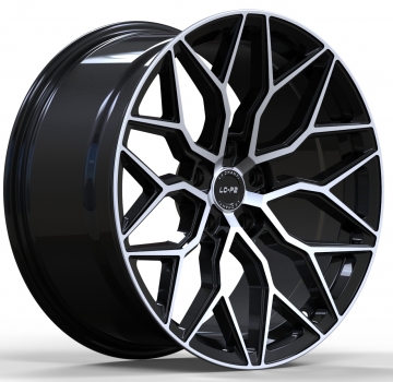 LC-P2 8,5x19 ET 30 LK 5x120 Black Machined