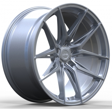 LC-P3 10x20 ET 28 LK 5x112 Machined Silver