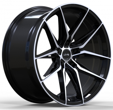 LC-P3 8,5x19 ET 33 LK 5x120 Black Machined