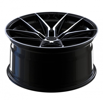 Preview: LC-P3 8,5x19 ET 33 LK 5x120 Black Machined