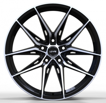 Preview: LC-P3 8,5x19 ET 33 LK 5x120 Black Machined