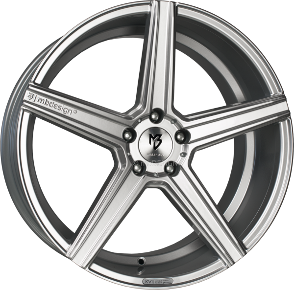 mbDESIGN KV1 - 10x22 ET34 - 5x112 - Silber
