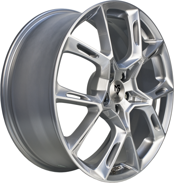 mbDESIGN KX1 - 9x21 ET35 - 5x115 - Silber