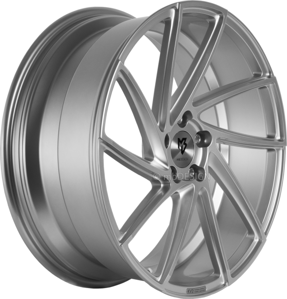 mbDESIGN KV2 - 8,5x19 ET43 - 5x112 - Silber