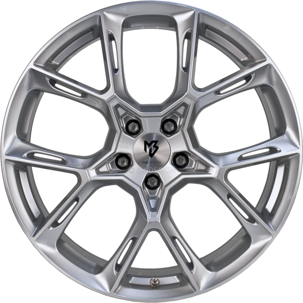 mbDESIGN KX1 - 9x21 ET35 - 5x115 - Silber