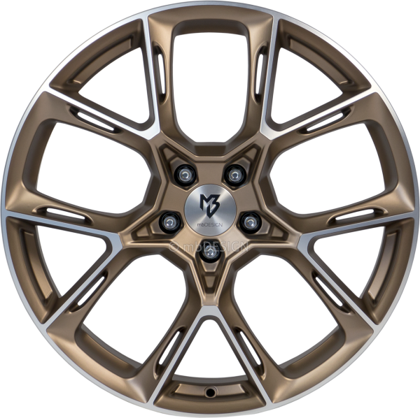 mbDESIGN KX1 - 8,5x20 ET45 - 5x112 - Bronze hell matt poliert