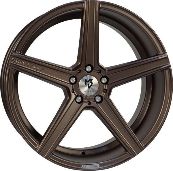 mbDESIGN KV1 - 8,5x19 ET35 - 5x114,3 - Bronze seidenmatt