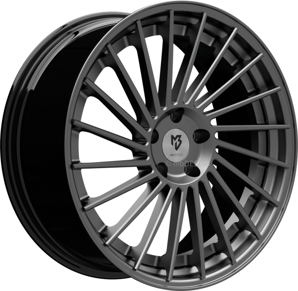 mbDESIGN VR3.2 - 9x20 ET35 - 5x112 - Mattgrau/Mattgrau