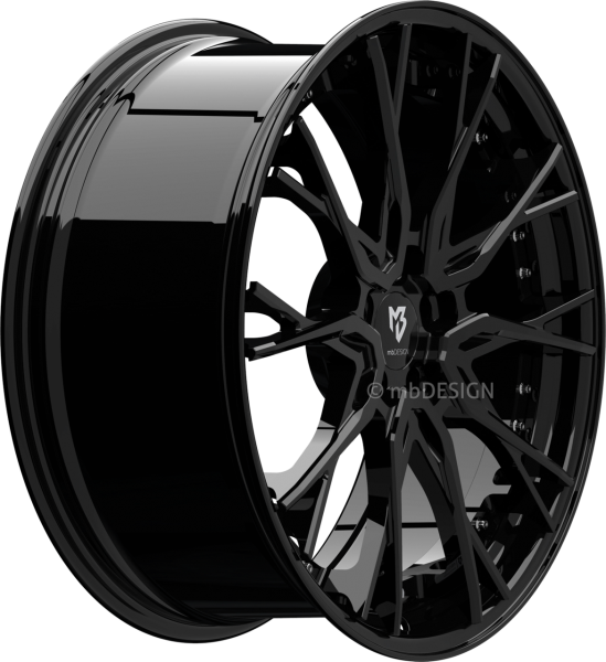 mbDESIGN KV3.2 - 9x21 ET25 - 5x112 - Glanzschwarz