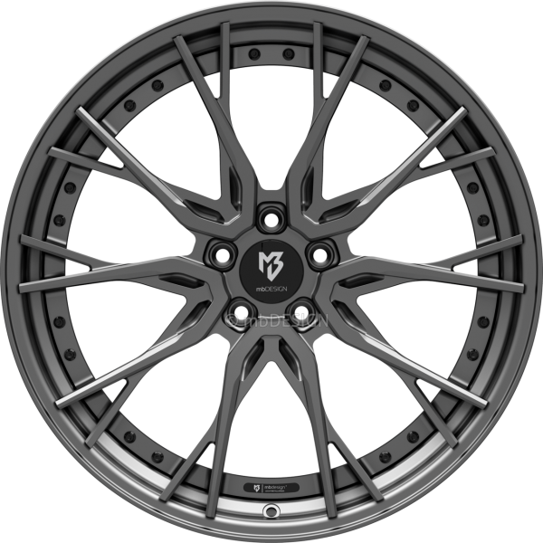 mbDESIGN KV3.2 - 9x21 ET35 - 5x112 - Mattgrau/Mattgrau
