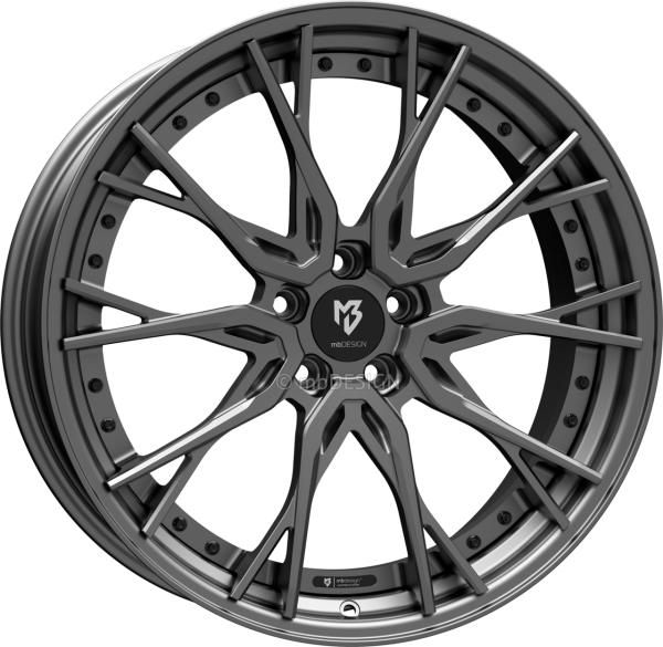 mbDESIGN KV3.2 - 9x21 ET35 - 5x112 - Mattgrau/Mattgrau