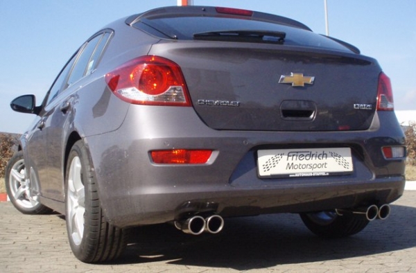 Duplex SportendschalldÃ¤mpfer Chevrolet Cruze FlieÃŸheck