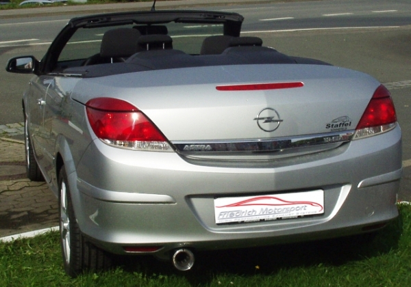 SportendschalldÃ¤mpfer Opel Astra H TwinTop