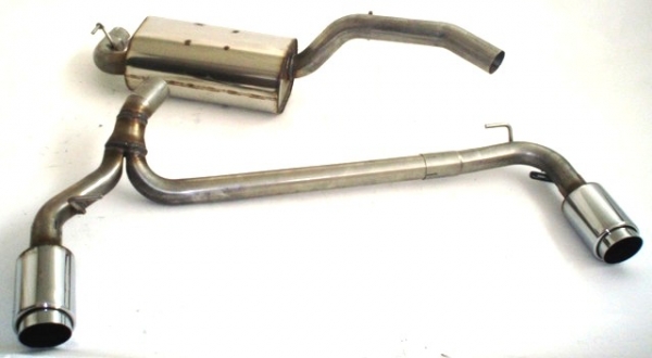 Duplex SportendschalldÃ¤mpfer Mazda 3 (BL)