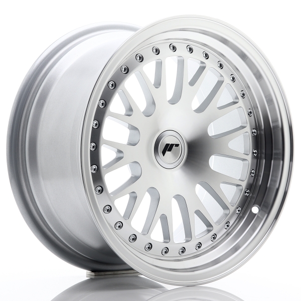 JR Wheels JR10 16x8 ET20 Silver Machined Face
