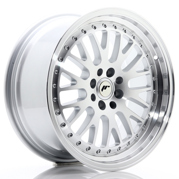 JR Wheels JR10 17x8 ET20 4x100+108 Silver Machined Face