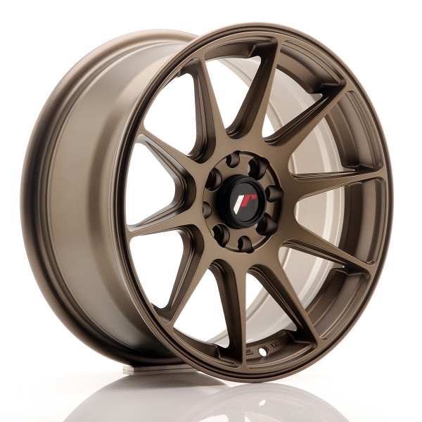 JR Wheels JR11 16x7 ET25 4x100+108 Matt Bronze