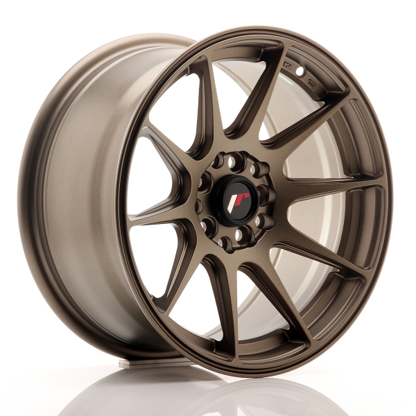 JR Wheels JR11 16x8 ET25 4x100+114 Matt Bronze