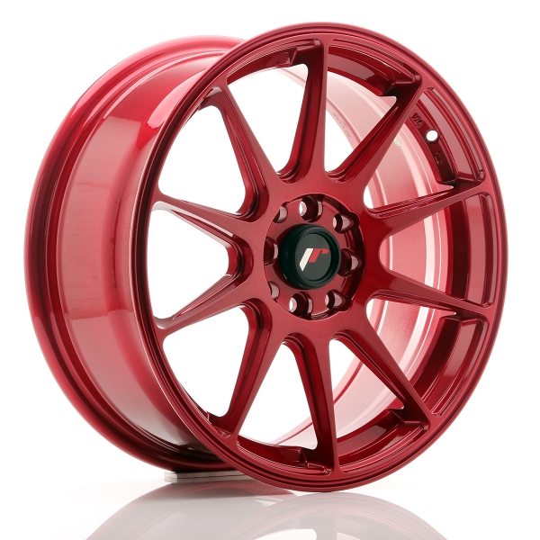 JR Wheels JR11 17x7,25 ET35 4x100+114,3 Platinum Red