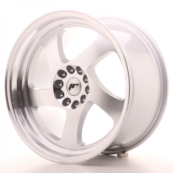 JR Wheels JR15 18x9,5 ET22 5x114+120 Silver Machined Face