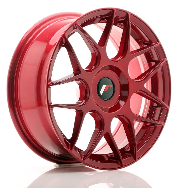 JR Wheels JR18 17x7 ET20-40 Platinum Red