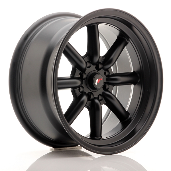 JR Wheels JR19 16x8 ET0 4x100+114 Matt Black