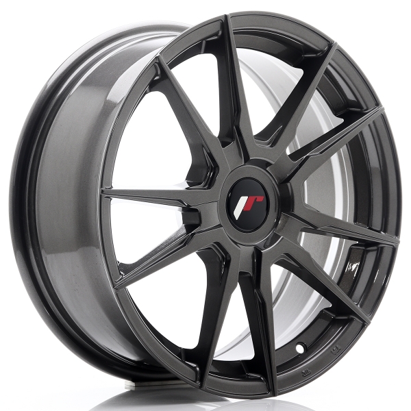 JR Wheels JR21 17x7 ET25-40 Hyper Gray