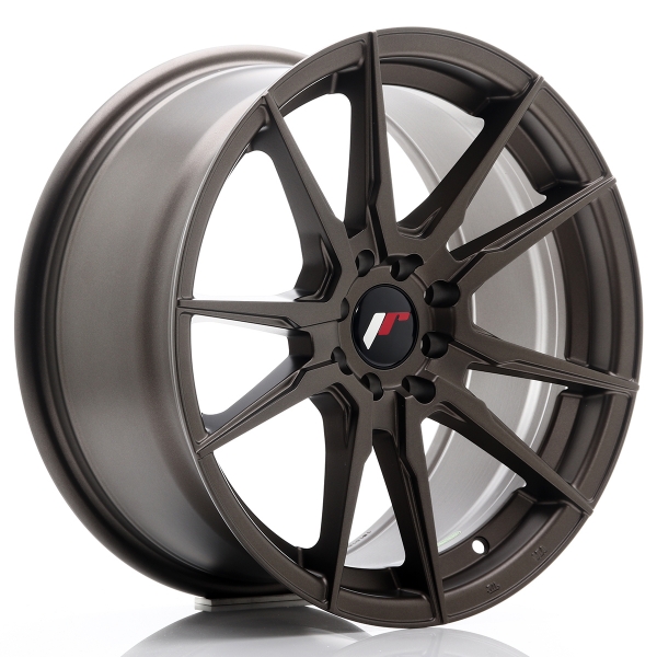 JR Wheels JR21 17x8 ET35 5x100+114 Matt Bronze