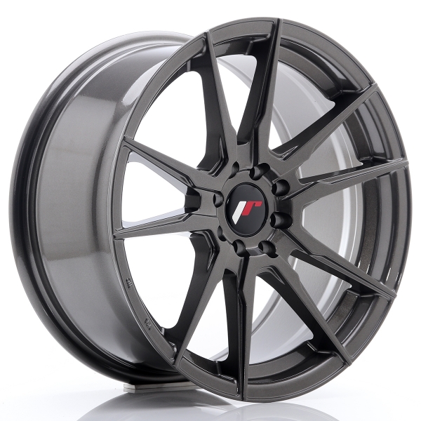 JR Wheels JR21 17x8 ET35 5x108+112 Hyper Gray