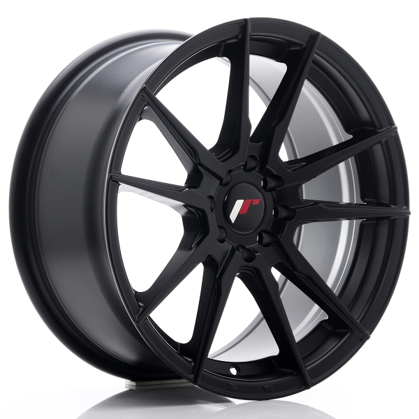 JR Wheels JR21 17x8 ET35 5x110+120 Matt Black