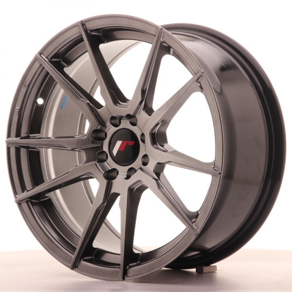 JR Wheels JR21 17x8 ET25 4x100+108 Hyper Black