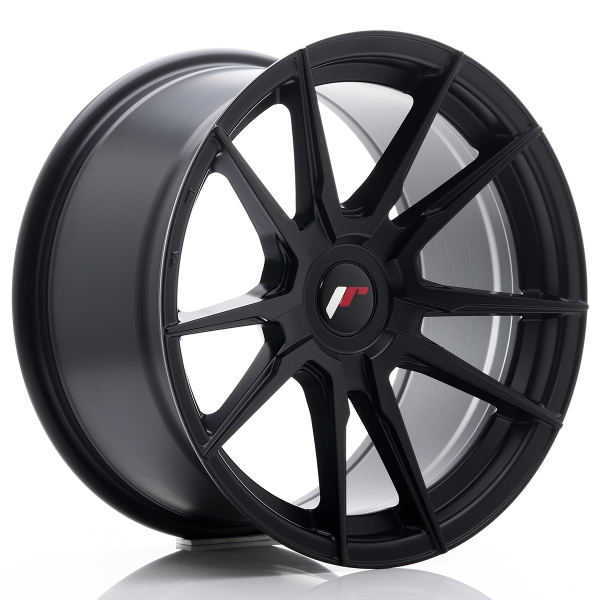 JR Wheels JR21 17x9 ET25-35 Matt Black