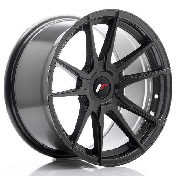 JR Wheels JR21 17x9 ET25-35 Hyper Gray