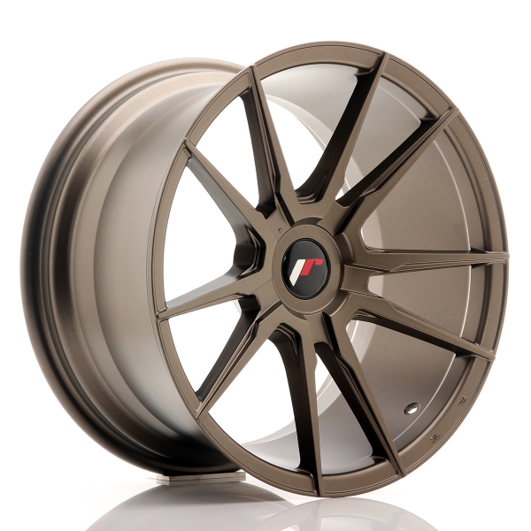 JR Wheels JR21 18x9,5 ET20-40 Matt Bronze