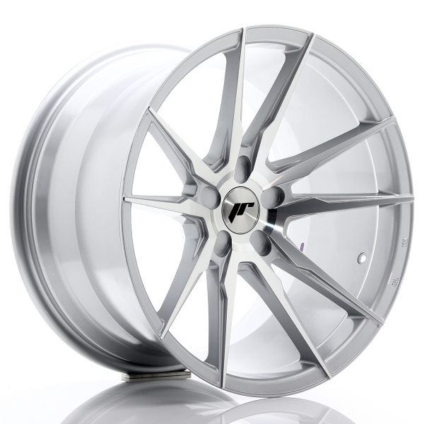 JR Wheels JR21 19x11 ET15-30 Silver Machined Face