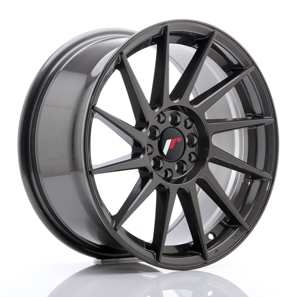 JR Wheels JR22 17x8 ET35 5x100+114 Hyper Gray
