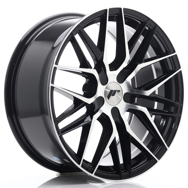 JR Wheels JR28 18x8,5 ET40 Gloss Black Machined Face