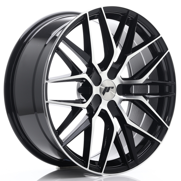 JR Wheels JR28 20x8,5 ET20-40 Gloss Black Machined Face