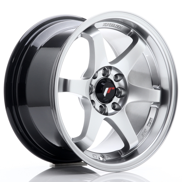 JR Wheels JR3 15x8 ET25 4x100+108 Hyper Silver