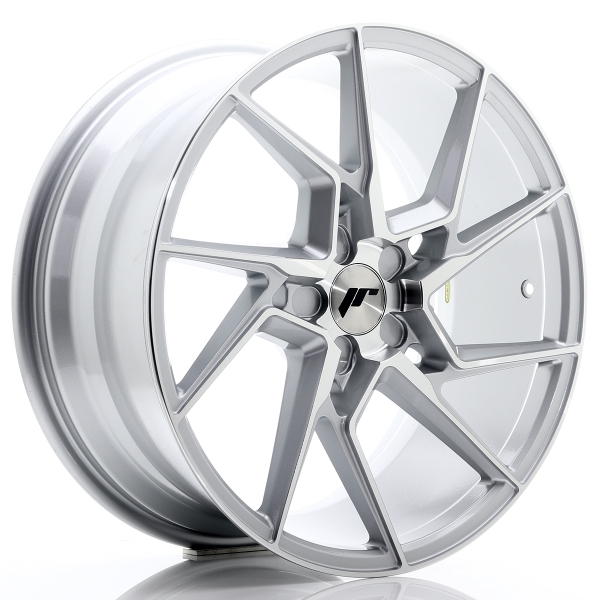 JR Wheels JR33 19x8,5 ET20-48 Silver Machined Face