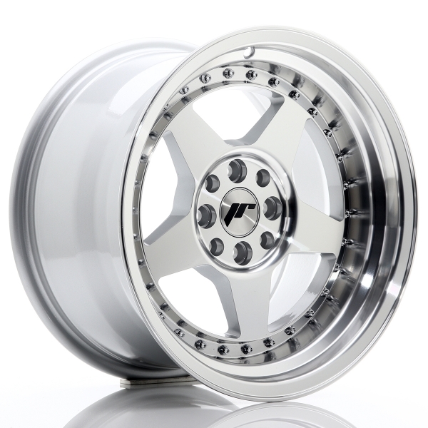 JR Wheels JR6 16x9 ET20 4x100+108 Mach Silver