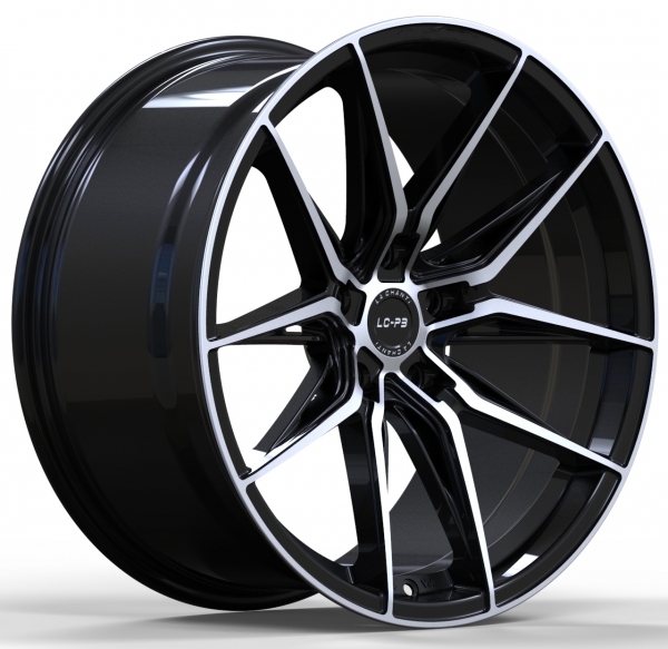 LC-P3 8,5x19 ET 33 LK 5x120 Black Machined